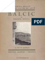 E. Bucuta - Balcic PDF