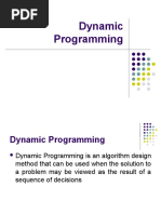 Dynamic Programming