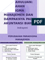 Perubahan Paradigma Manajemen