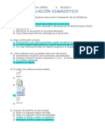 Evaluación Diagnostica Sugar