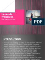 Trabajo Frances - French Fashion