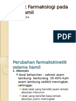 Aspek Farmakologi Pada Ibu Hamil