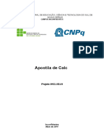 Apostila Calc