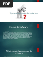 Tipos de pruebas de software
