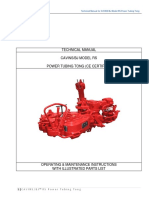 RS Power Tubing Tong Manual