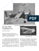 Curtiss O-52 - A Free-Flight Model Airplane