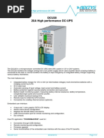 Datasheet DCU20 V4-0
