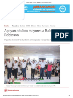 05-15-2016 Apoyan Adultos Mayores A Baltazar y Neto Robinson