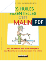 Les Huiles Essentielles, C'est Malin PDF