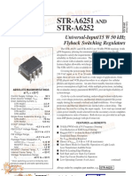 STR-A6251 AND STR-A6252 UNIVERSAL-INPUT REGULATORS