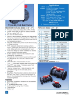 Datasheet Type 21 Ball Valves