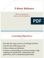 Acid Base Balance