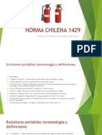 Norma Chilena 1429 Extintores