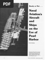 Naval Aviation's Aircraft and - Ships On The Eve of Pearl Harbor