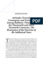 Attitudes Towards Cosmogony and Evolution Among Rabbinic Thinkers in The Nineteenth and Early Twentieth Centuries: The Resurgence of The Doctrine of The Sabbatical Years