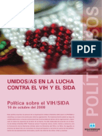 08. Politica de VIH y SIDA