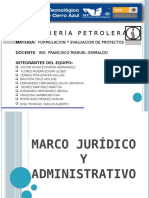 Marco Jurídico y Administrativo 