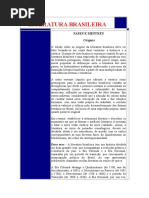 Literatura Brasileira Prof Sarah