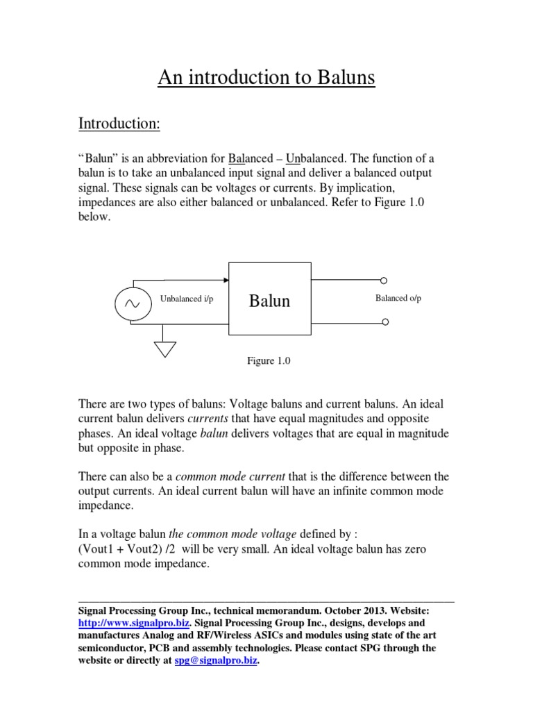 DIFFERENCE BETWEEN BALUN AND TRANSFORMER intelligence overview
