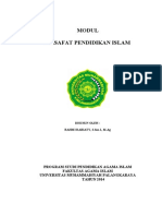 MODUL FILSAFAT PENDIDIKAN ISLAM