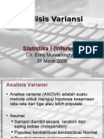 Analisis Variansi