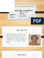 Teoria Del Confort - Katherine Kolcaba