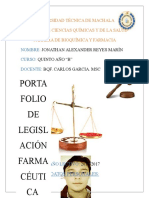 Portafolio de Legislacion Farmaceutica