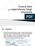 Cuaca Dan Pengaruhnya Bagi Manusia