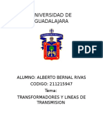 Transformadores y Lineas