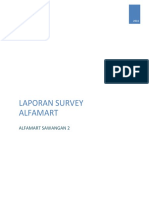Contoh Laporan Survey Alfamart