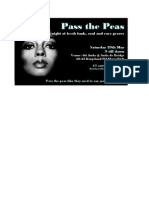Pass The Peas Flyer3