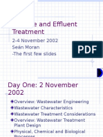 Sewage and Effluent Treatment Presentation Taster