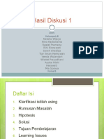 Hasil Diskusi 1 (Kel. 8)