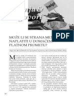 Strane Menice U Domacem Platnom Prometu