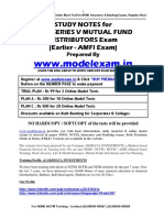 NISM MFD Exam Model Test & Study Notes