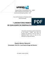 Laboratório Remoto de Qualidade de Energia - Rogerio Rapanello