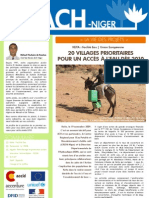 Newsletter Nº 1 ACH-Niger janvier 2010