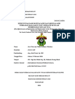 Efektivitas Dari Ropivacaine Dan Mepivacaine Terhadap Rasa Sakit Post Operatif Setelah Pembedahan Molar Tiga (The Effectiveness of Ropivacaine and Mepivacaine in the Postoperative Pain after Third Lower Molar Surgery)