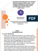 Perbedaan Tingkat Kecemasan Pra Operasi Elektif Bedah Pada