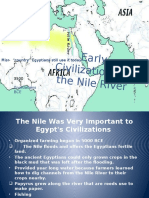 early civilizations of the nile river