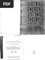 Electric Energy System Theory An Introduction Olle I Elgerd PDF