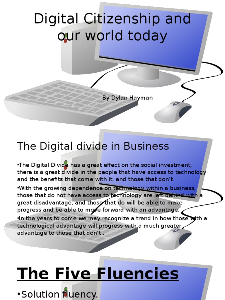 Understanding Digital Citizenship Today | PDF | Social Science