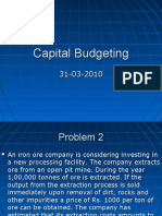 Capital Budgeting 30032010