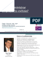 Como Administrar Un Proyecto Exitoso