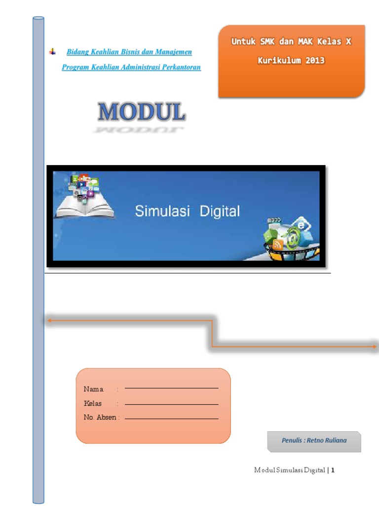 Modul Simulasi Digital Smk Kelas x