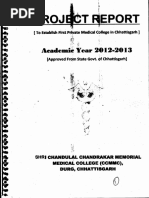 Download Project Report for Establishment of New Medical College by amit_shastri SN313165018 doc pdf