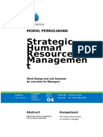 Modul Strategic Human Resource Management (TM4)