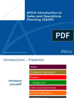 Apics Introduction To S Op PDM