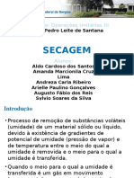 Introdução Secagem