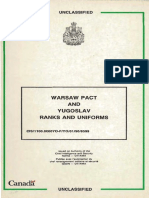 1990 Warsaw Pact Uniforms